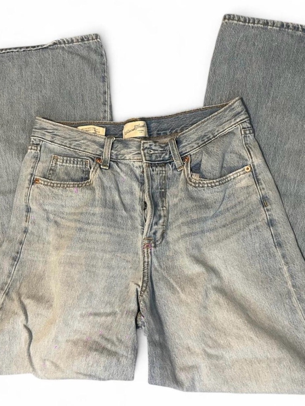 Universal Thread Light Wash Straight Jeans